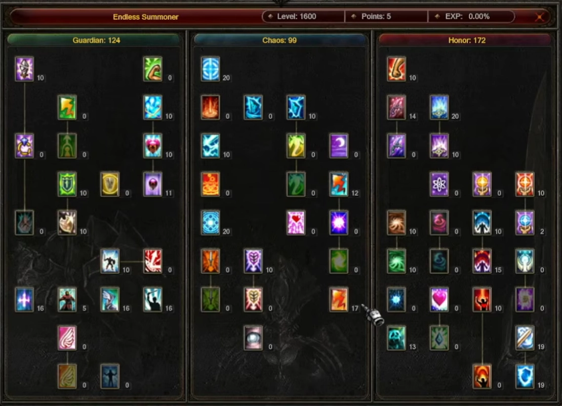 Summoner Wizard - Tree 400