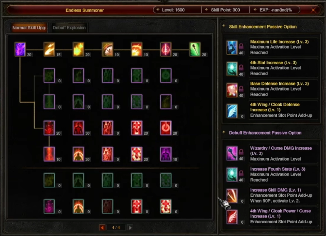 Summoner Wizard - Tree 800